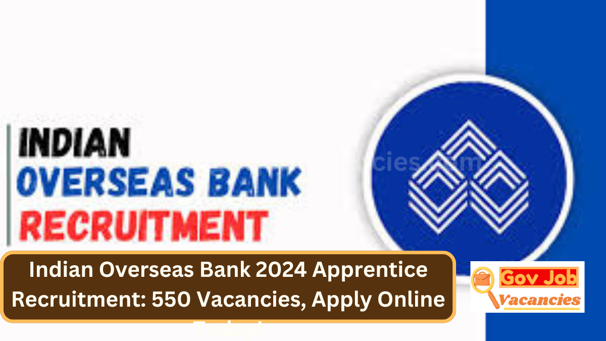 Indian Overseas Bank 2024 Apprentice Recruitment