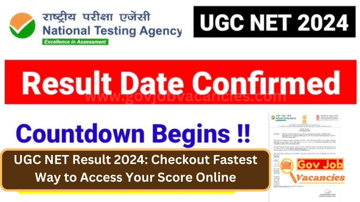 UGC NET Result 2024